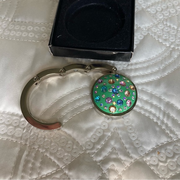 Jeweled Purse bag hook for table or counter. Never used. - Picture 3 of 5